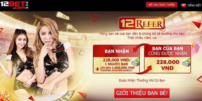 Khuyen mai 12bet moi nhat