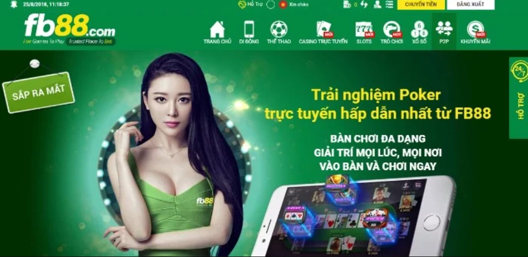 Nha cai Casino uy tin Fb88