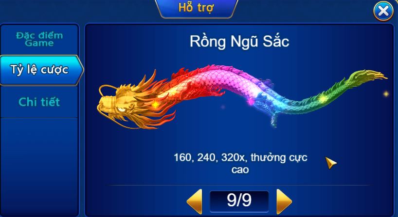 Bang tra thuong Ban Ca Jackpot Vn88