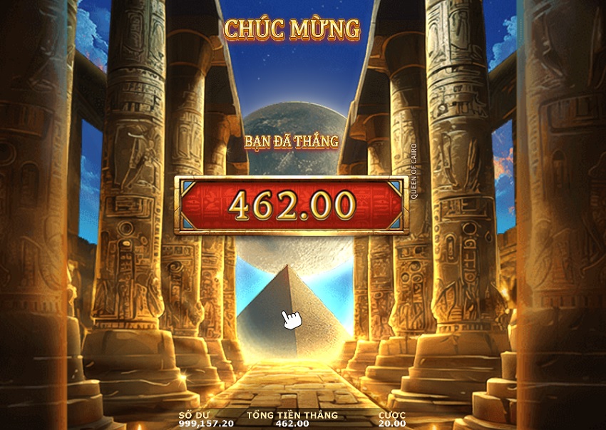 Quy tac choi Queen of Cairo Vn88