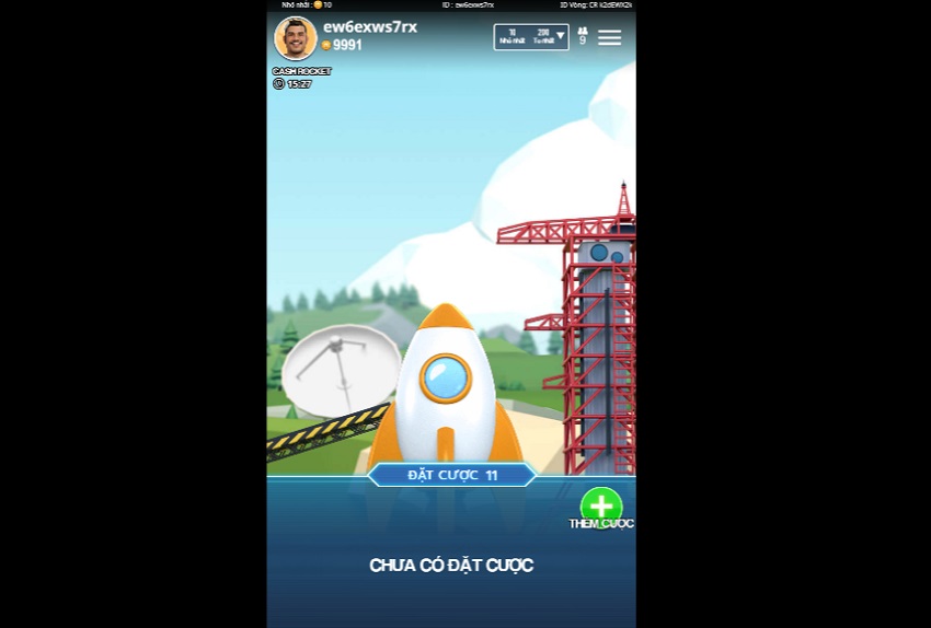 Luật chơi game Cash Rocket Vn88 Quy dinh cuoc Cash Rocket Vn88