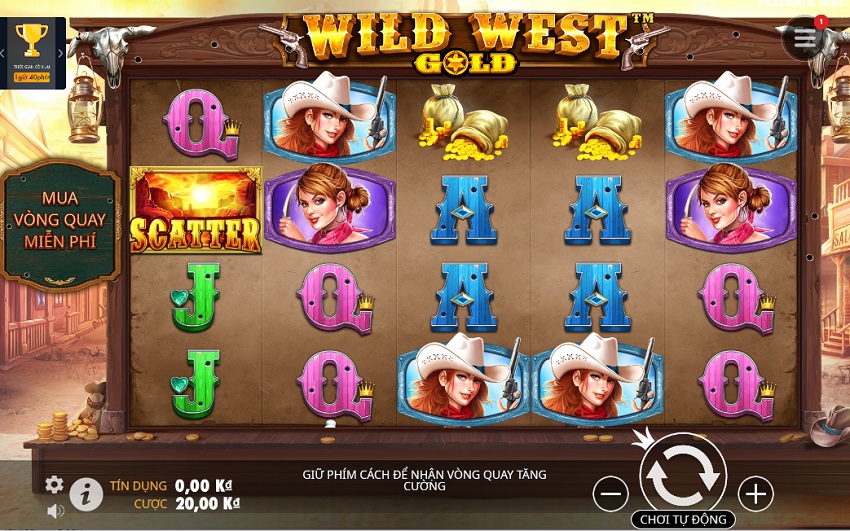 Quy định cá cược Wild West Gold tại Vn88 Luat choi game Wild West Gold tai Vn88