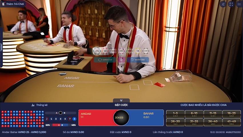 Gioi thieu game Andar Bahar Vn88