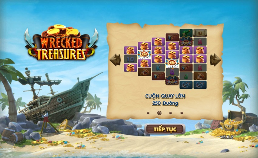 Tim hieu game Wrecked Treasures Vn88