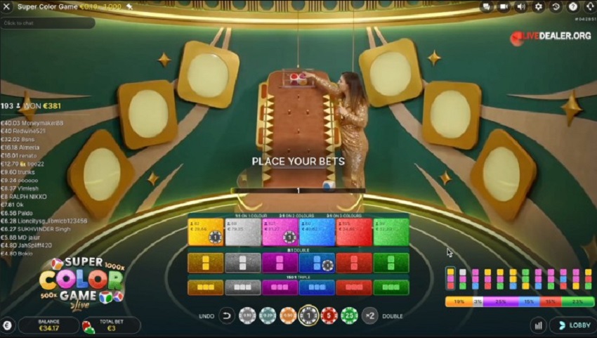 Dac diem game Super Color Game Vn88