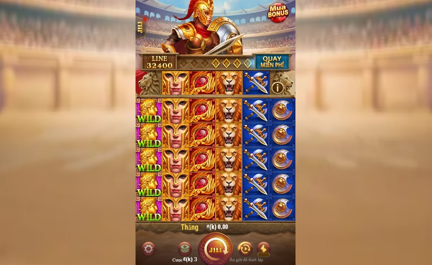 Tinh nang tra thuong game Roma X Deluxe Vn88 