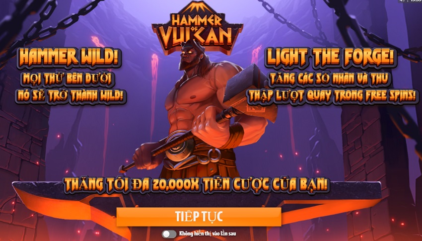 Tim hieu game Hammer of Vulcan Vn88